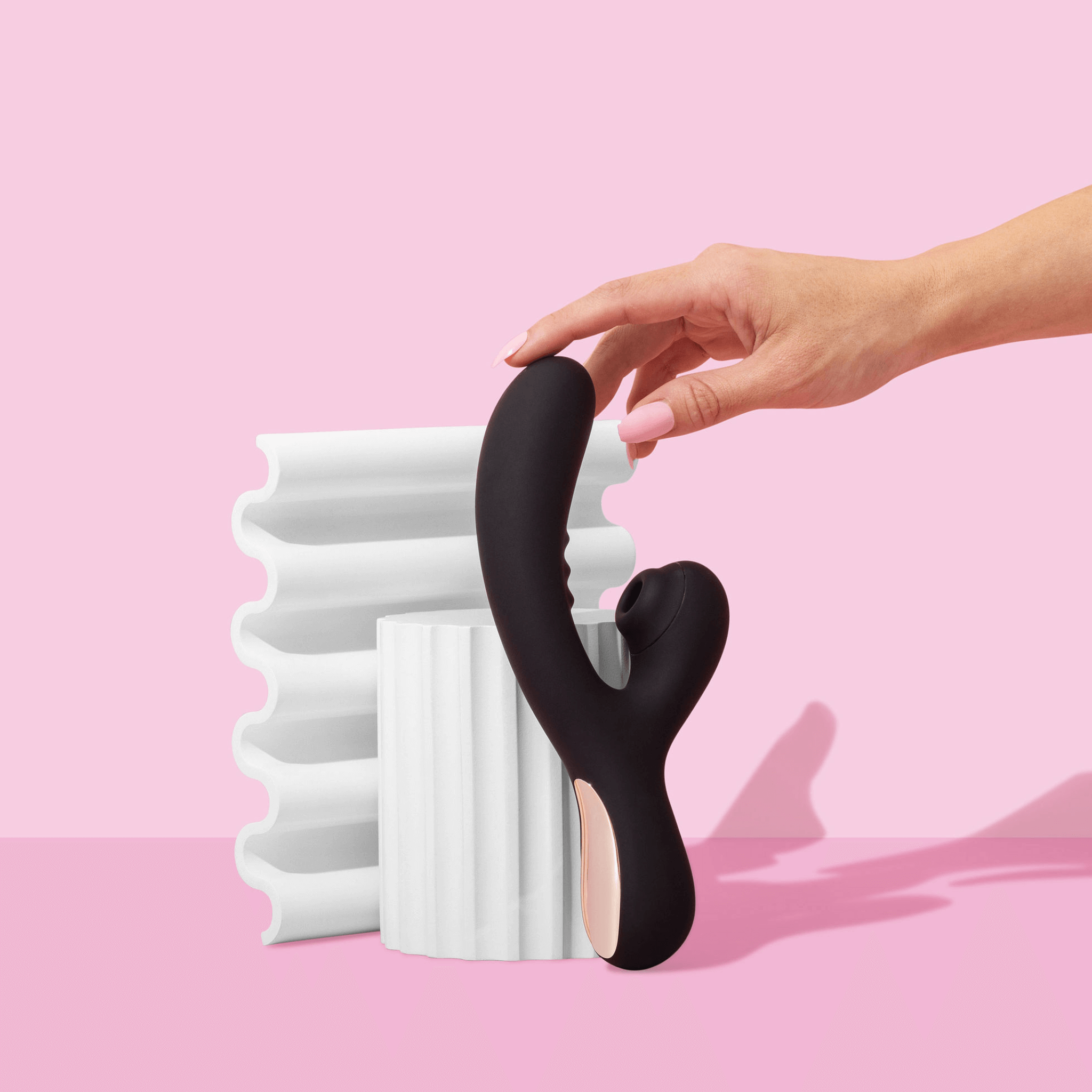 Minxy Mona Rabbit Vibrator with Clitoral Suction from BlissVixen